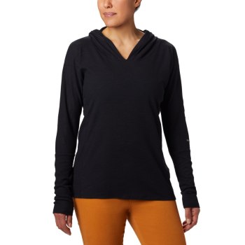 Columbia Hoodie Dames, Longer Days Zwart, 43FTANQIV